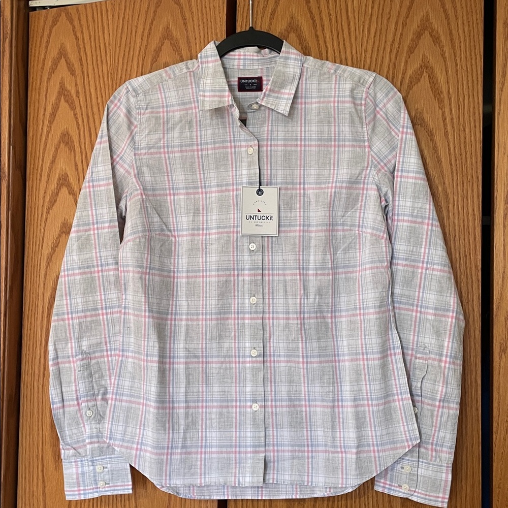 UNTUCKit Plaid Button Down Shirt